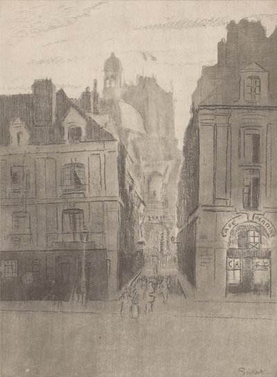 Street in Dieppe by Walter Richard Sickert